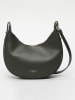 Victor & Hugo Paris Leder-Schultertasche "Bruna" in Schwarz - (B)25 x (H)15 x (T)8,5 cm