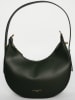 Victor & Hugo Paris Leder-Schultertasche "Bruna" in Schwarz - (B)25 x (H)15 x (T)8,5 cm