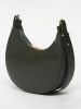 Victor & Hugo Paris Leder-Schultertasche "Bruna" in Schwarz - (B)25 x (H)15 x (T)8,5 cm