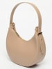 Victor & Hugo Paris Leren schoudertas "Bruna" beige - (B)25 x (H)15 x (D)8,5 cm