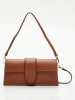 Victor & Hugo Paris Leder-Schultertasche "Shana" in Camel - (B)28 x (H)13 x (T)6,5 cm