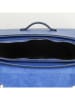 Victor & Hugo Paris Leder-Henkeltasche "Ariel" in Blau - (B)26,5 x (H)23 x (T)8 cm