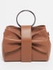 Victor & Hugo Paris Leder-Henkeltasche "Alix" in Camel - (B)25 x (H)20 x (T)10 cm