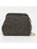 Victor & Hugo Paris Leren schoudertas "Karyn" zwart - (B)25 x (H)20 x (D)5 cm