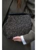 Victor & Hugo Paris Leren schoudertas "Karyn" zwart - (B)25 x (H)20 x (D)5 cm