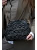 Victor & Hugo Paris Leren schoudertas "Karyn" zwart - (B)25 x (H)20 x (D)5 cm