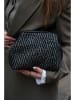 Victor & Hugo Paris Leder-Umhängetasche "Karyn" in Schwarz - (B)25 x (H)20 x (T)5 cm