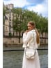 Victor & Hugo Paris Leren schoudertas "Julia" wit - (B)22 x (H)16 x (D)5,5 cm