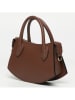 Victor & Hugo Paris Leder-Henkeltasche "Versailles" in Braun - (B)25,5 x (H)14,5 x (T)6,5 cm