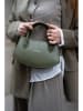 Victor & Hugo Paris Leder-Henkeltasche "Versailles" in Dunkelgrün - (B)23,5 x (H)14,5 x (T)6,5 cm