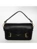 Victor & Hugo Paris Leren schoudertas "Lyana" zwart - (B)22 x (H)15 x (D)6 cm