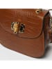 Victor & Hugo Paris Leder-Henkeltasche "Elia" in Camel - (B)23,5 x (H)16 x (T)11,5 cm
