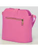 Victor & Hugo Paris Leder-Umhängetasche "Elise" in Pink - (B)22 x (H)23 x (T)13 cm