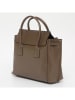 Victor & Hugo Paris Leren handtas "Jane" bruin - (B)36 x (H)35 x (D)24 cm