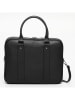 Victor & Hugo Paris Leder-Aktentasche "Cesare" in Schwarz - (B)36,5 x (H)28 x (T)12 cm