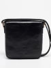 Victor & Hugo Paris Leder-Umhängetasche "Albano" in Schwarz - (B)23 x (H)22 x (T)5 cm
