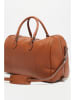 Victor & Hugo Paris Leder-Weekender "Claude" in Camel - (B)49 x (H)30 x (T)20 cm