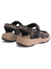 TRAVELIN' Leren trekkingsandalen "Brusdal" bruin
