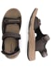TRAVELIN' Leren trekkingsandalen "Brusdal" bruin