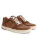 TRAVELIN' Leren sneakers "Burnham" lichtbruin