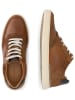 TRAVELIN' Leren sneakers "Burnham" lichtbruin