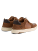 TRAVELIN' Leren sneakers "Burnham" lichtbruin