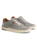 TRAVELIN' Leren sneakers "Burnham" grijs