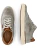 TRAVELIN' Leren sneakers "Burnham" grijs