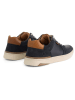 TRAVELIN' Leren sneakers "Burnham" donkerblauw