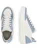 TRAVELIN' Leder-Sneakers "Caris" in Weiß/ Blau