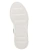 TRAVELIN' Leren sneakers "Caris" wit/blauw