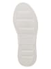 TRAVELIN' Leren sneakers "Caris" wit/beige