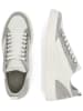 TRAVELIN' Leder-Sneakers "Croft" in Weiß/ Grau