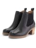 TRAVELIN' Leder-Stiefeletten "Ivry" in Schwarz