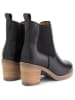 TRAVELIN' Leder-Stiefeletten "Ivry" in Schwarz