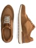 TRAVELIN' Leren sneakers "Newberry" lichtbruin