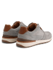 TRAVELIN' Leder-Sneakers "Northam" in Grau