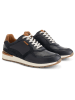 TRAVELIN' Leder-Sneakers "Northam" in Dunkelblau