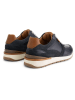 TRAVELIN' Leder-Sneakers "Northam" in Dunkelblau