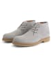TRAVELIN' Leder-Schnürschuhe "Redhill" in Grau