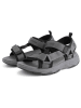 TRAVELIN' Leren trekkingsandalen "Rensvik" grijs