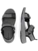 TRAVELIN' Leder-Trekkingsandalen "Rensvik" in Grau