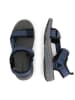 TRAVELIN' Leren trekkingsandalen "Rensvik" donkerblauw
