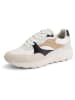 TRAVELIN' Leder-Sneakers "Royston" in Beige/ Weiß