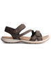 TRAVELIN' Leren trekkingsandalen "Sollia" bruin