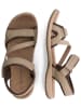 TRAVELIN' Leder-Trekkingsandalen "Sollia" in Beige
