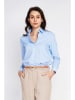 ASSUILI Linnen blouse lichtblauw