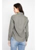 ASSUILI Linnen blouse grijs