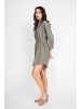ASSUILI Leinenkleid in Khaki
