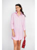 ASSUILI Leinen-Kleid in Pink